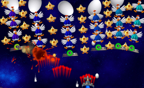 play chicken invaders 1 online free