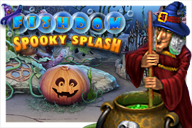 play fishdom spooky splash free online